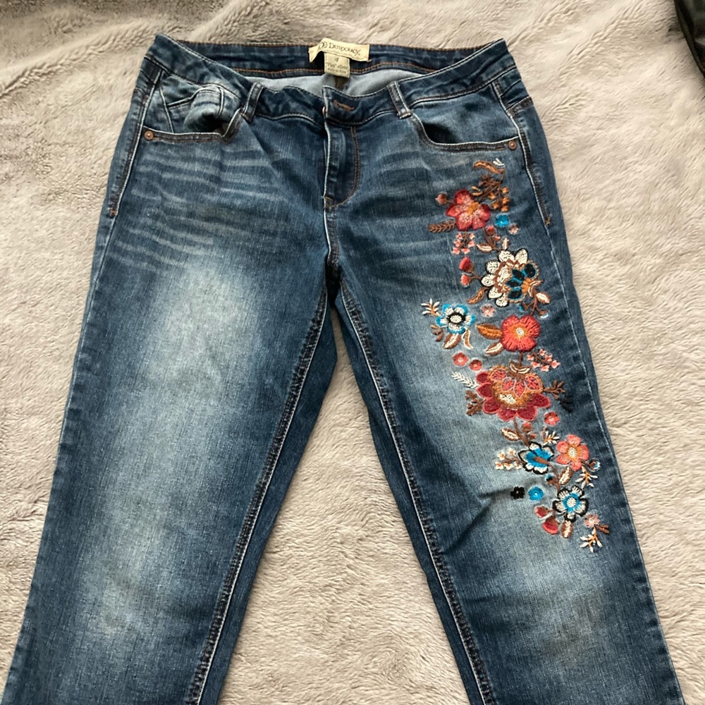 Democracy Crop Jeans size 4